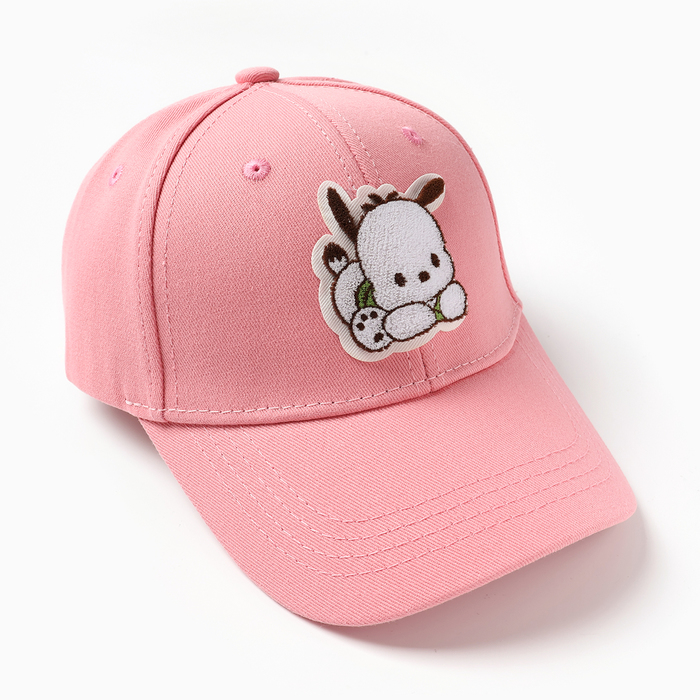 Кепка для девочки «Бейсболка», розовая, размер 52 -54